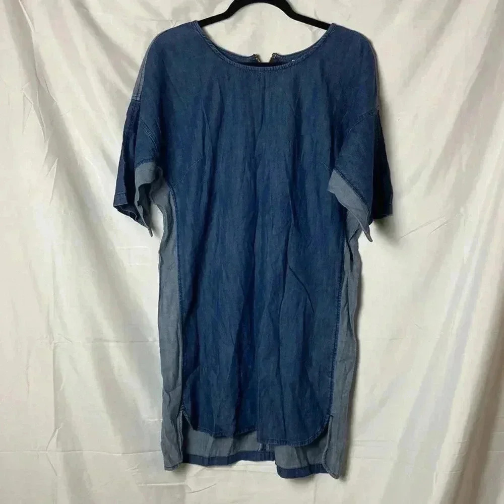 Life in progress denim dress size medium‎